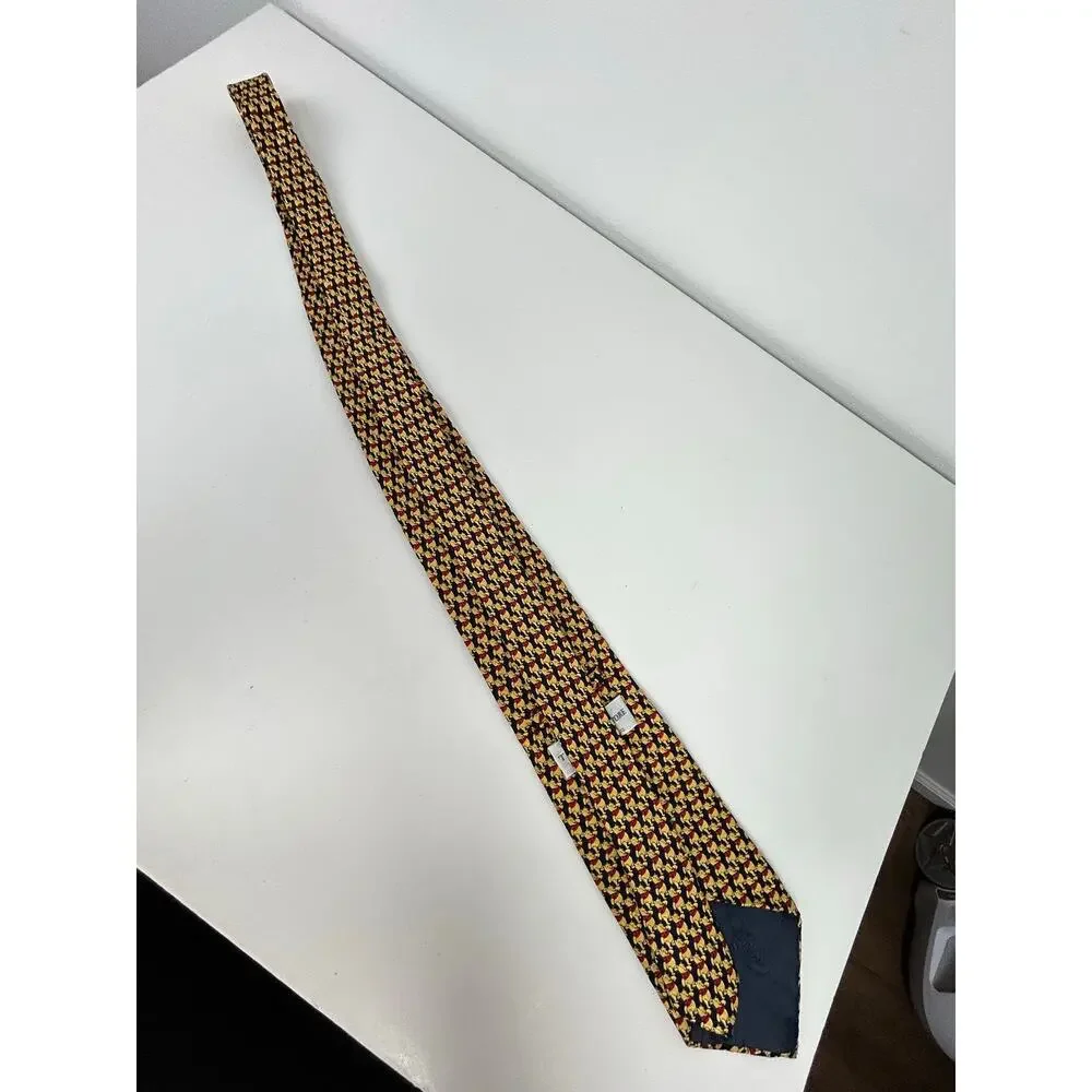 Vintage Disney Store Winnie The Pooh Men's Neck Tie 100% Silk Made in Italy